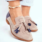 Two-Tone Loafers for Women – Chic & Comfortable