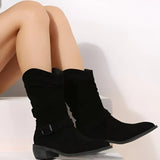 Velvet Ankle Boots for Women – Stylish & Comfortable
