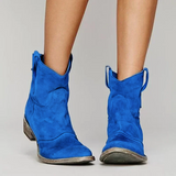 Vintage Cowboy Ankle Boots for Women – Stylish & Comfortable Design