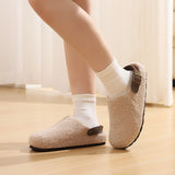 Warm Fleece Mules for Women – Cozy & Comfortable