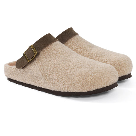 Warm Fleece Mules for Women – Cozy & Comfortable