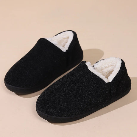 Warm Fluffy Slippers for Men – Cozy & Non-Slip Comfort