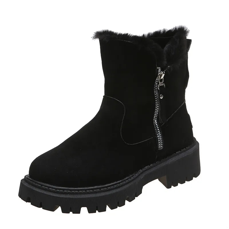 Warm Velvet Winter Boots for Women – Cozy & Stylish Comfort