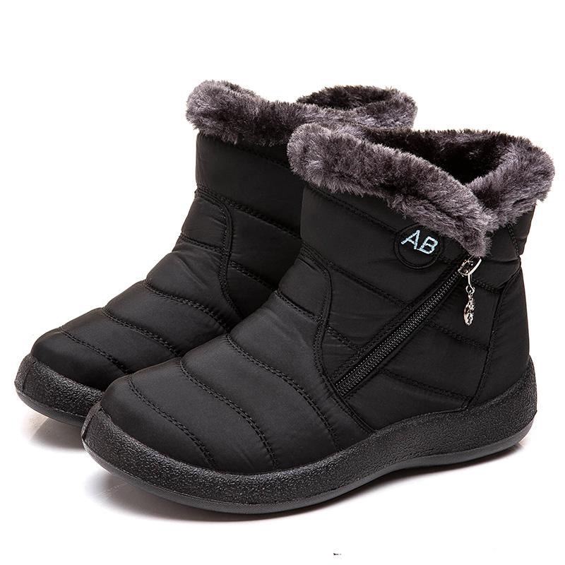 Waterproof Ankle Snow Boots for Women – Warm & Cozy Comfort 2