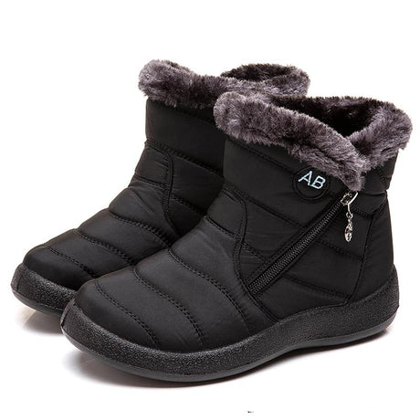 Waterproof Ankle Snow Boots for Women – Warm & Cozy Comfort 2
