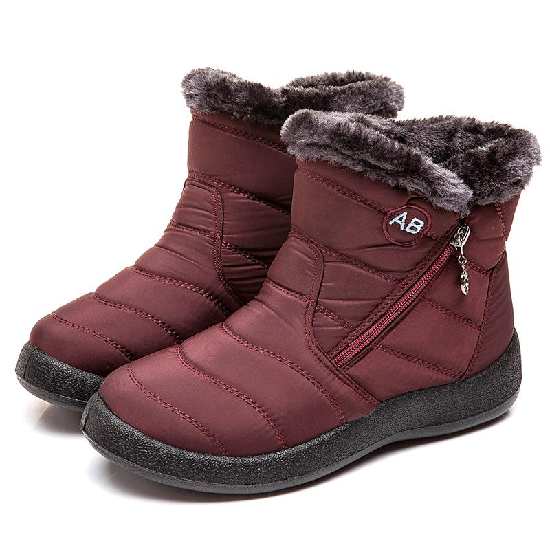 Waterproof Ankle Snow Boots for Women – Warm & Cozy Comfort 3