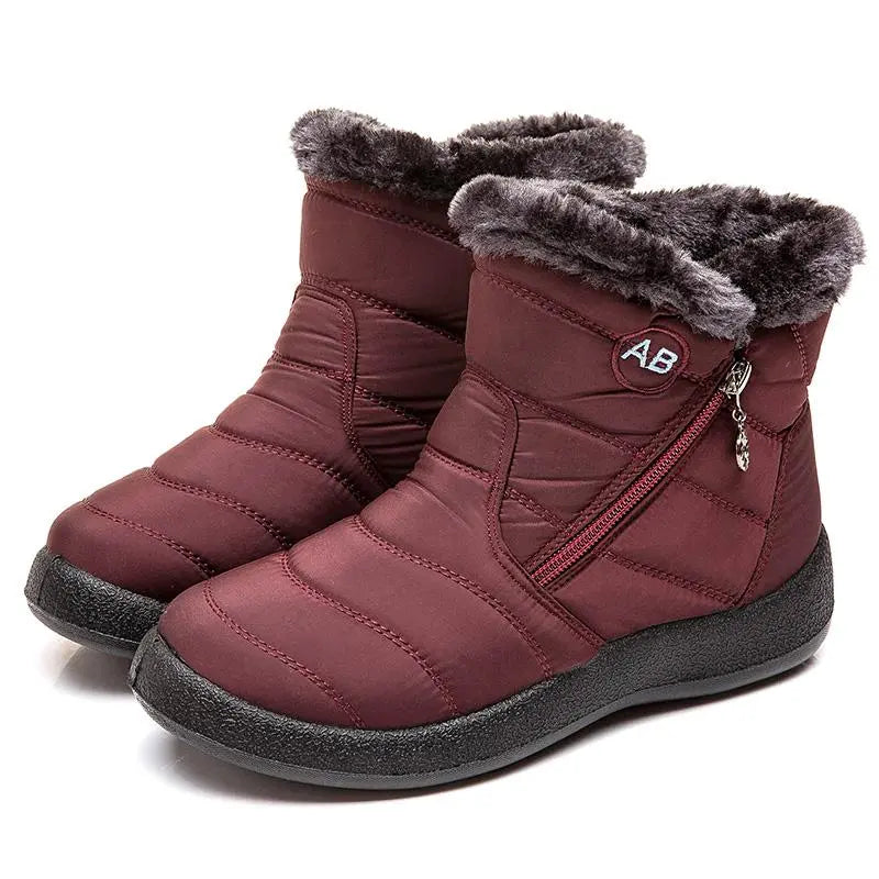 Waterproof Ankle Snow Boots for Women – Warm & Cozy Comfort 3