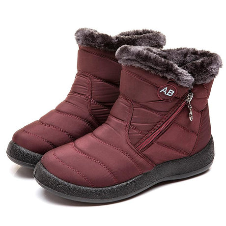 Waterproof Ankle Snow Boots for Women – Warm & Cozy Comfort 3