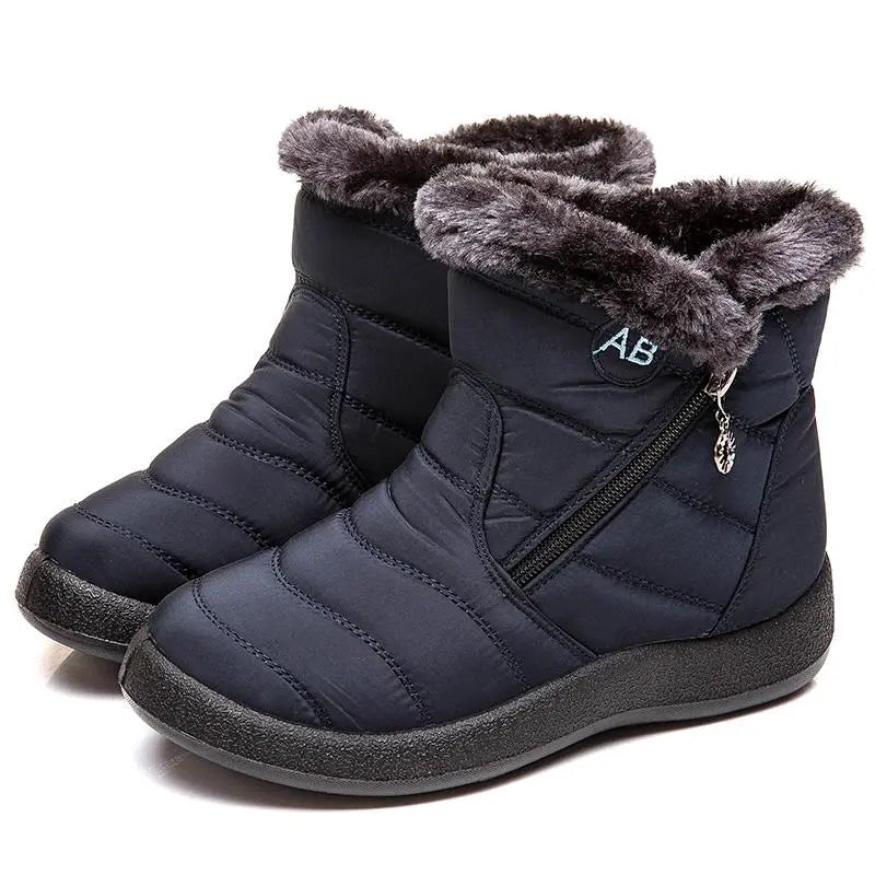 Waterproof Ankle Snow Boots for Women – Warm & Cozy Comfort 4