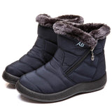 Waterproof Ankle Snow Boots for Women – Warm & Cozy Comfort 4