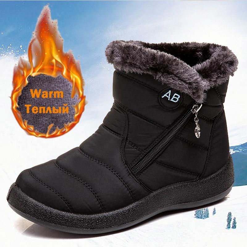 Waterproof Ankle Snow Boots for Women – Warm & Cozy Comfort 7