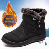 Waterproof Ankle Snow Boots for Women – Warm & Cozy Comfort 7