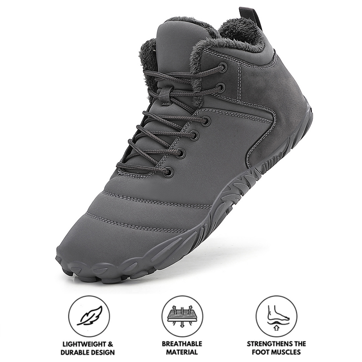Waterproof Barefoot Hiking Shoes for Unisex – Comfortable & Supportive 7