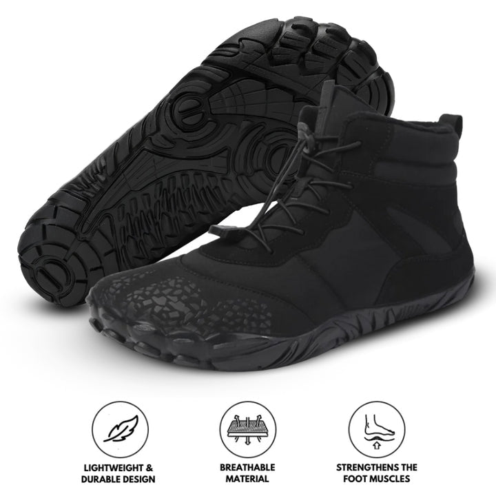 Waterproof Barefoot Trail Running Shoes for Men – Comfortable & Supportive for Winter 9