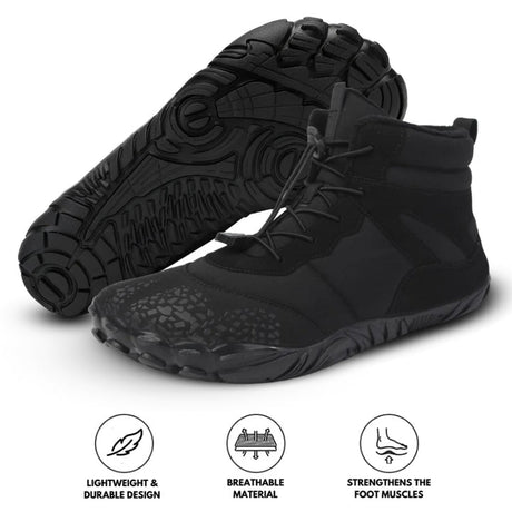 Waterproof Barefoot Trail Running Shoes for Men – Comfortable & Supportive for Winter 9