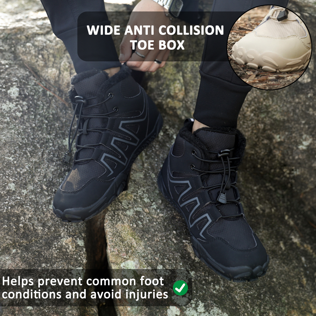 Waterproof High-Top Snow Boots for Unisex – Comfortable & Non-Slip Design 5