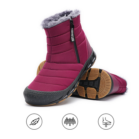Waterproof High Top Snow Boots for Men & Women – Comfortable & Supportive for Winter Adventures 8