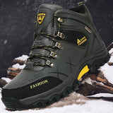 Waterproof Hiking Boots for Men – Durable & Warm for Winter Adventures 1