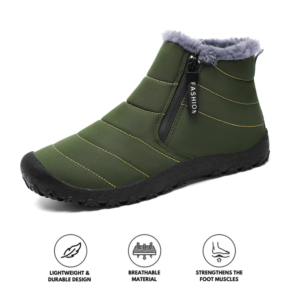 Waterproof Hiking Boots for Unisex – Comfortable & Non-Slip Design 9
