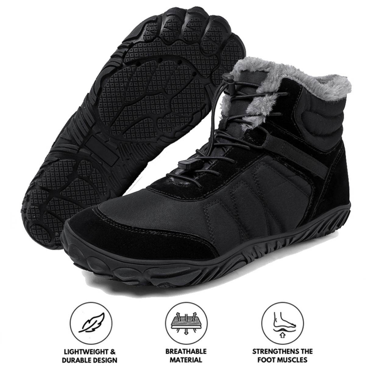 Waterproof Hiking Boots for Unisex – Comfortable & Supportive Design 8