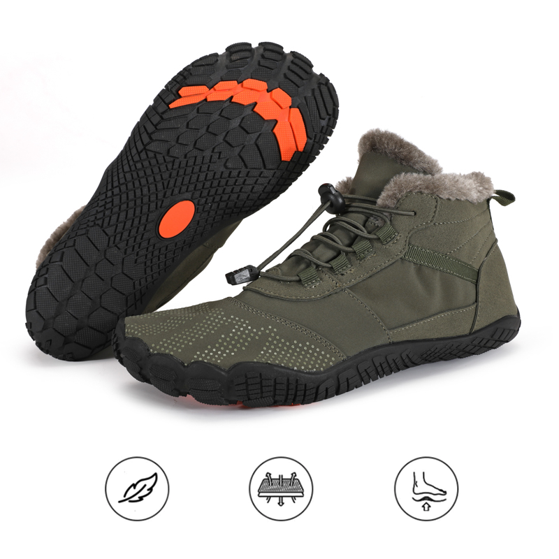 Waterproof Hiking Shoes for Men – Warm & Non-Slip Design 8