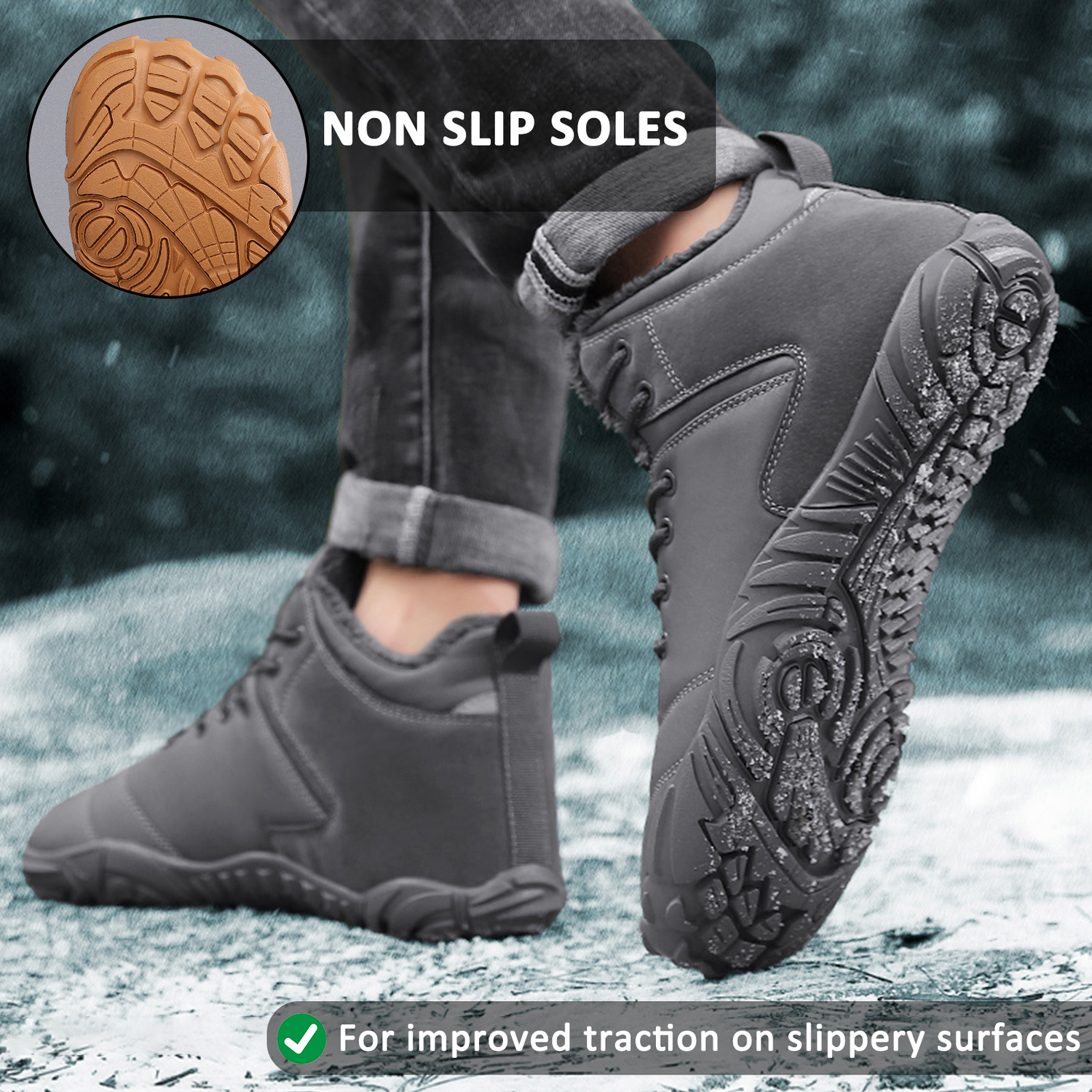 Waterproof Hiking Shoes for Women – Comfortable & Breathable Design 2