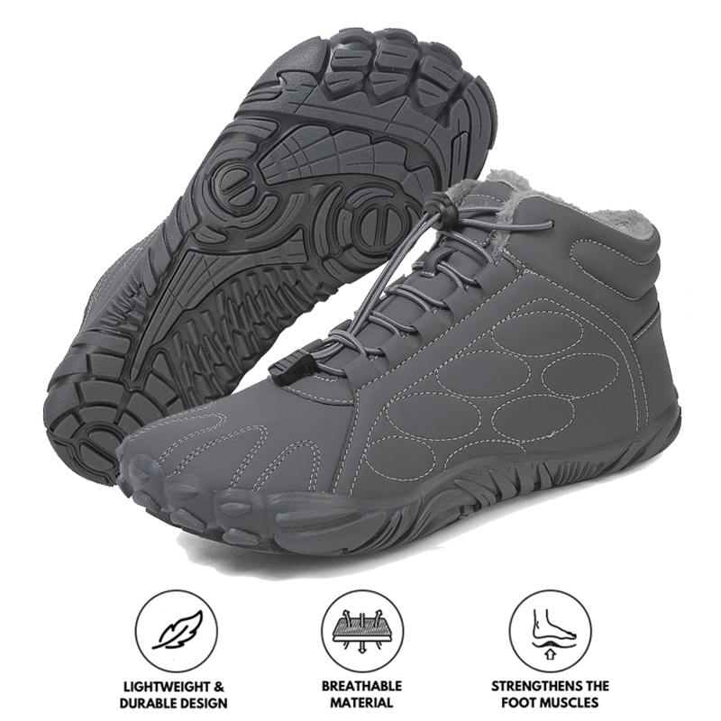 Waterproof Mid-Calf Snow Boots for Unisex – Comfortable & Supportive Design 0