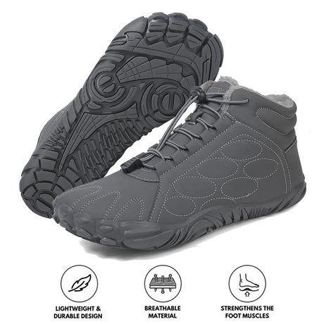 Waterproof Mid-Calf Snow Boots for Unisex – Comfortable & Supportive Design 0