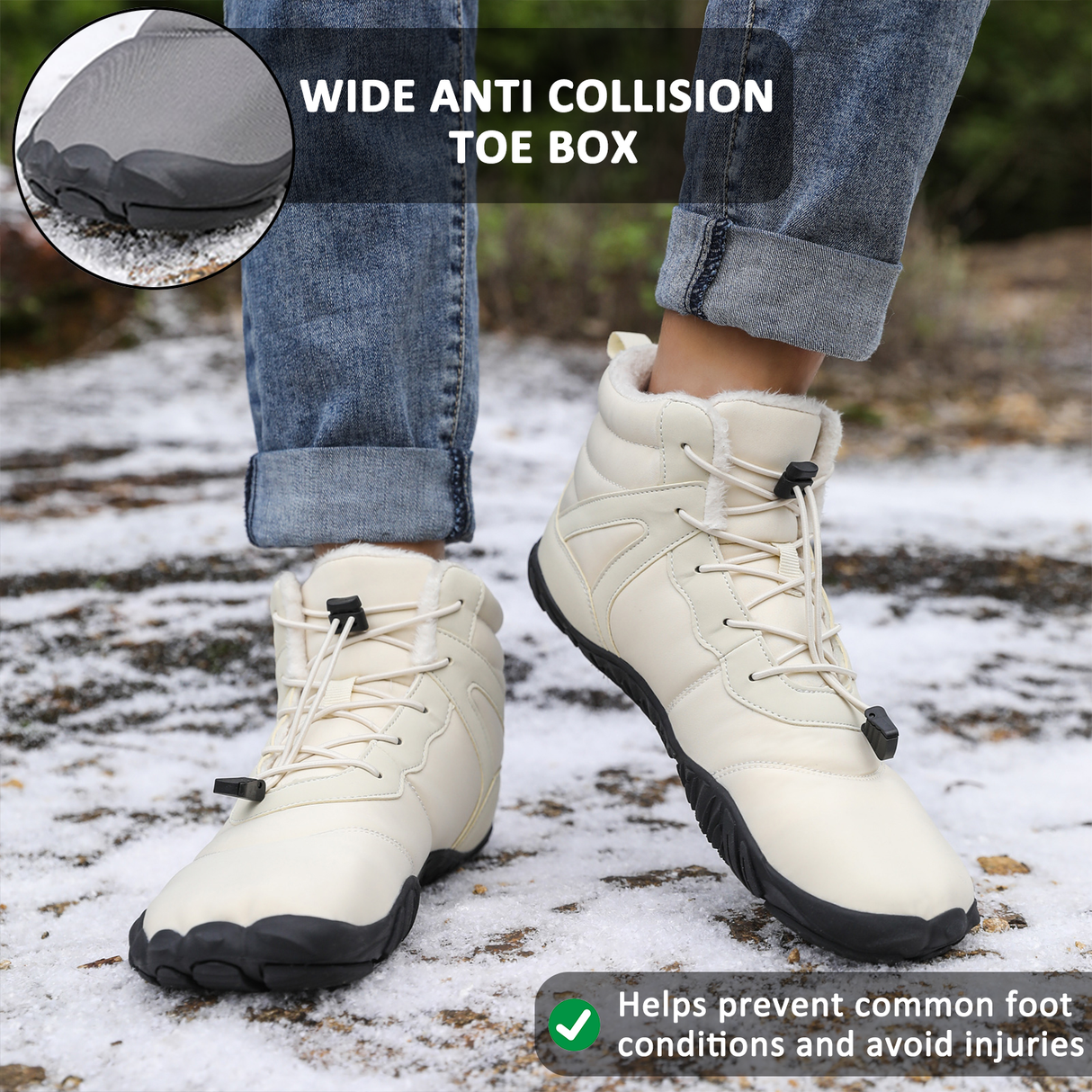 Waterproof Mid-Tube Hiking Boots for Men – Comfortable & Non-Slip Design 3