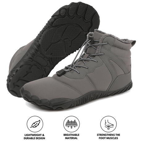 Waterproof Mid-Tube Hiking Boots for Men – Comfortable & Non-Slip Design 8