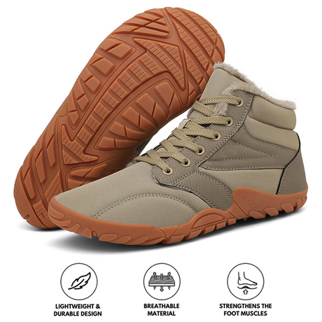 Waterproof Mid-Tube Snow Boots for Unisex – Comfort & Support for Winter Adventures 0