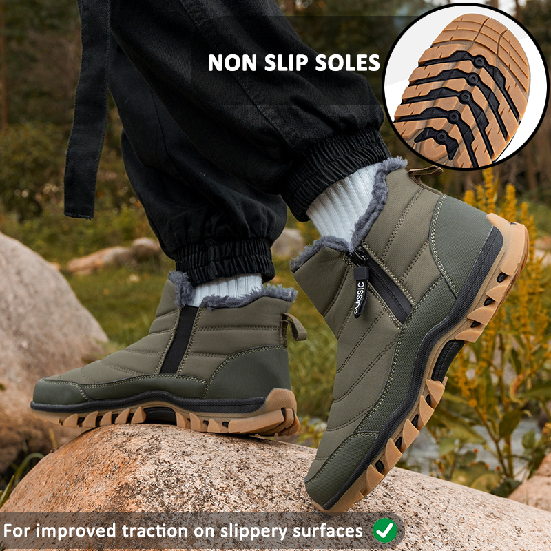 Waterproof Snow Boots for Men – Comfortable & Supportive for Outdoor Adventures 1