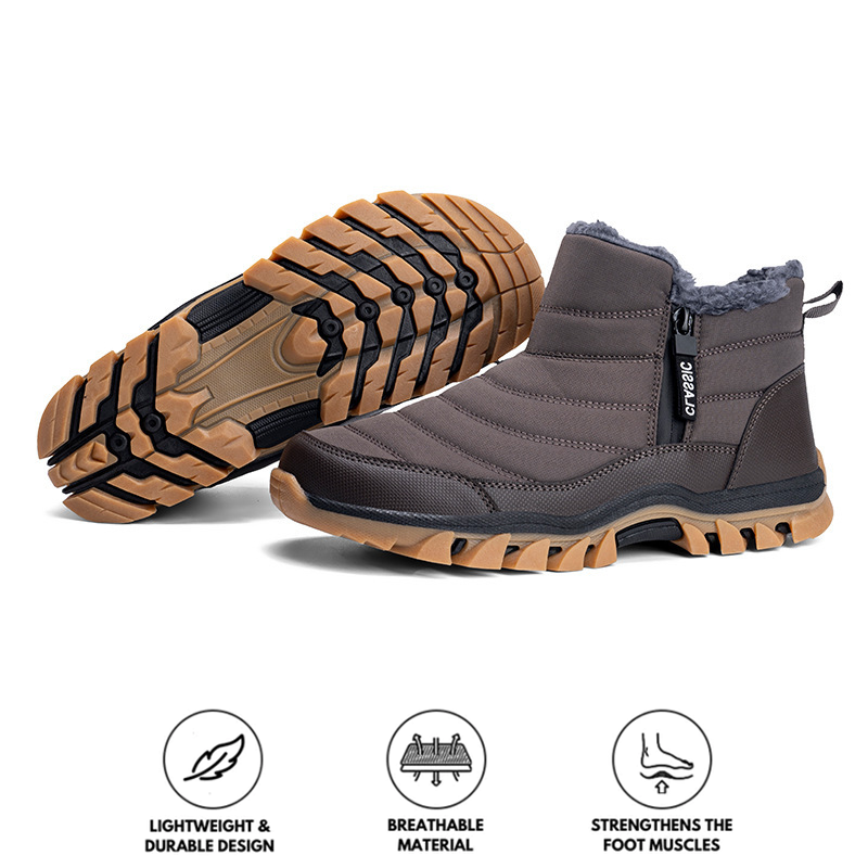 Waterproof Snow Boots for Men – Comfortable & Supportive for Outdoor Adventures 7