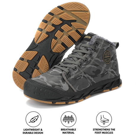 Waterproof Snow Boots for Men – Warm & Comfortable for Outdoor Adventures 6