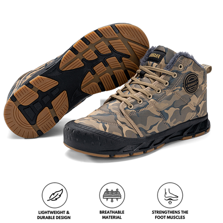 Waterproof Snow Boots for Men – Warm & Comfortable for Outdoor Adventures 8