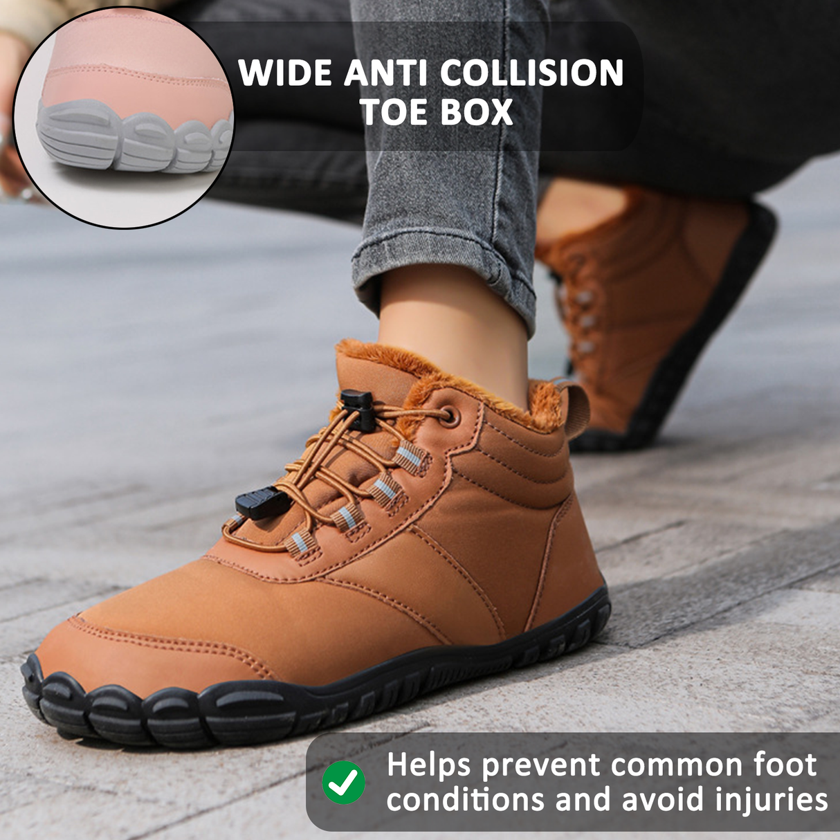 Waterproof Snow Boots for Unisex – Comfort & Support for Winter Adventures 1