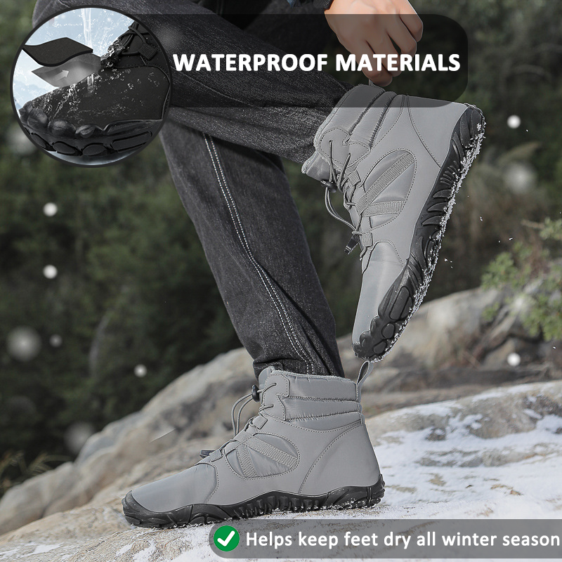 Waterproof Snow Boots for Unisex – Comfortable & Supportive for Winter Adventures 1