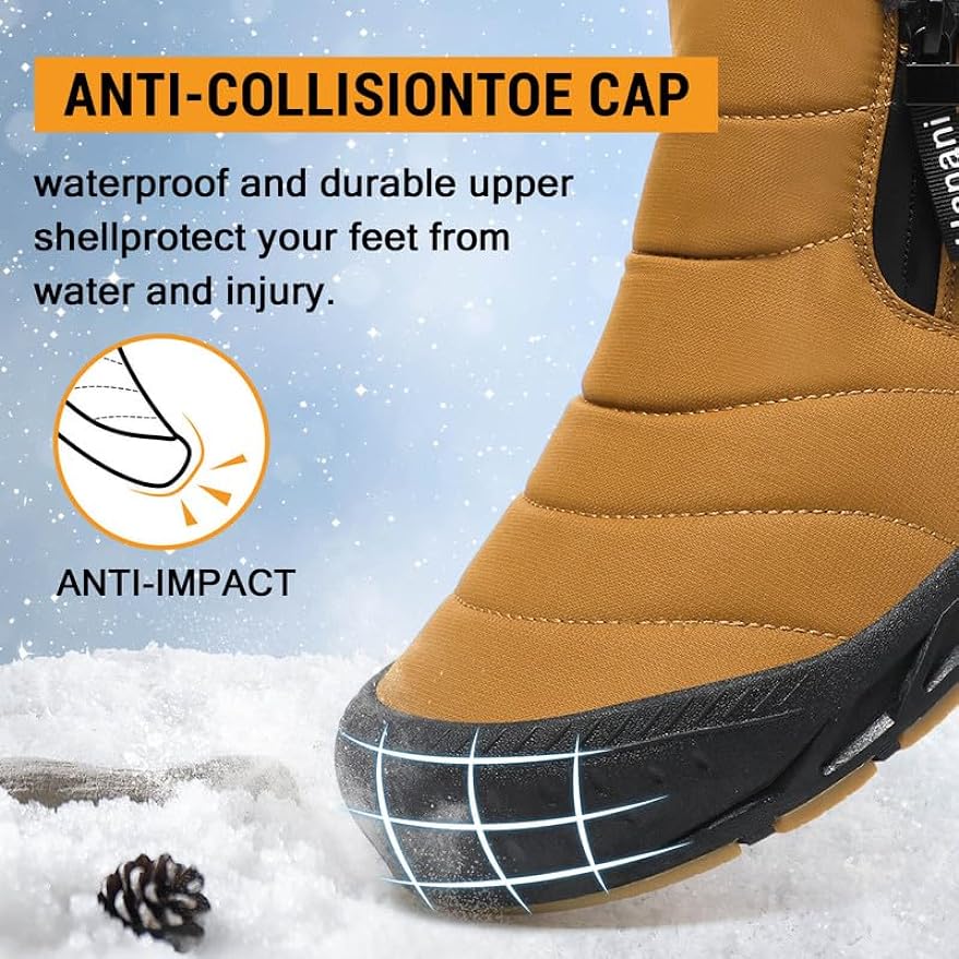 Waterproof Snow Boots for Women – Comfortable & Warm Lined 4