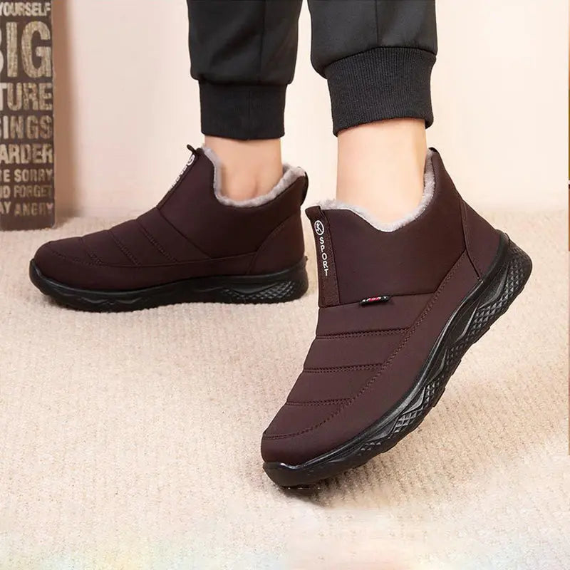 Waterproof Winter Ankle Boots for Women – Cozy & Stylish Comfort 5