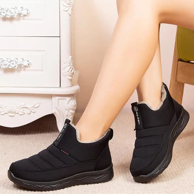Waterproof Winter Ankle Boots for Women – Cozy & Stylish Comfort 7
