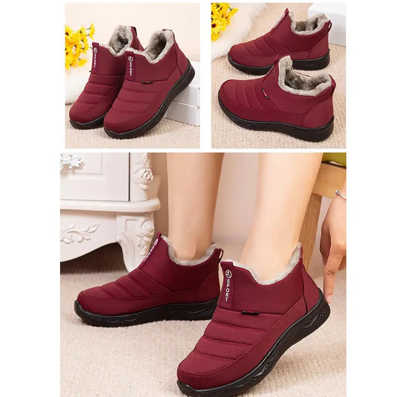 Waterproof Winter Ankle Boots for Women – Cozy & Stylish Comfort 8