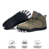 Waterproof Winter Barefoot Shoes for Men – Comfortable & Supportive 8