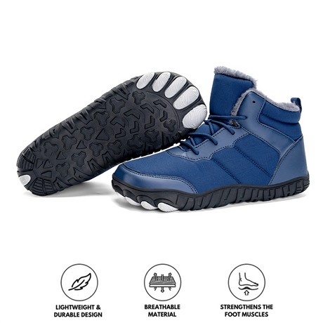 Waterproof Winter Boots for Men – Comfortable & Supportive Barefoot Design 7