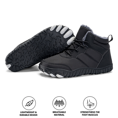 Waterproof Winter Boots for Men – Comfortable & Supportive Barefoot Design 9