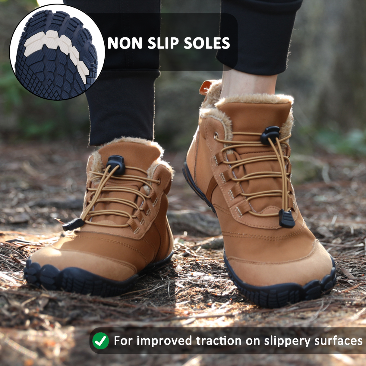 Waterproof Winter Boots for Unisex – Comfortable & Supportive Design 3