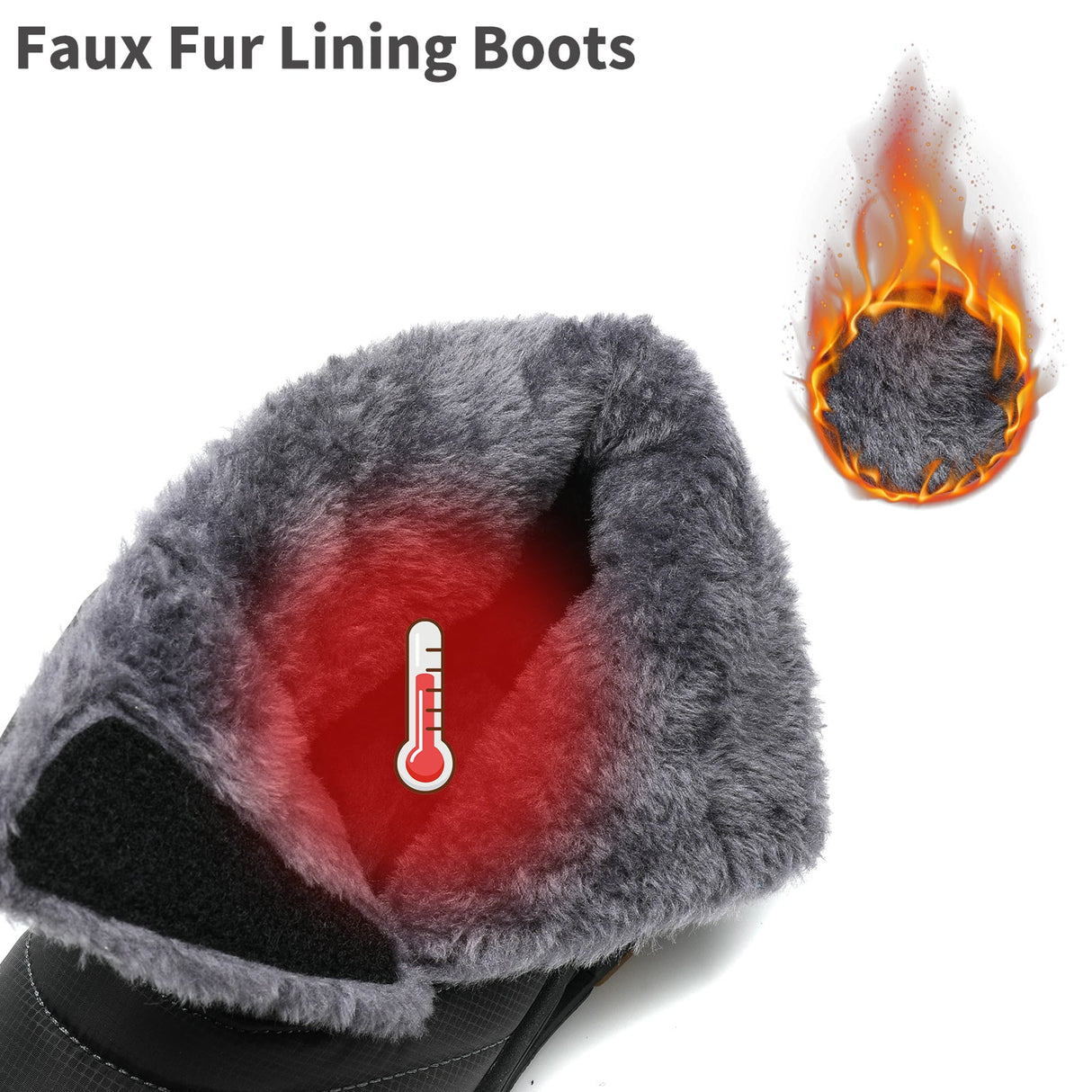 Waterproof Winter Boots for Unisex – Comfortable & Supportive Footwear 3