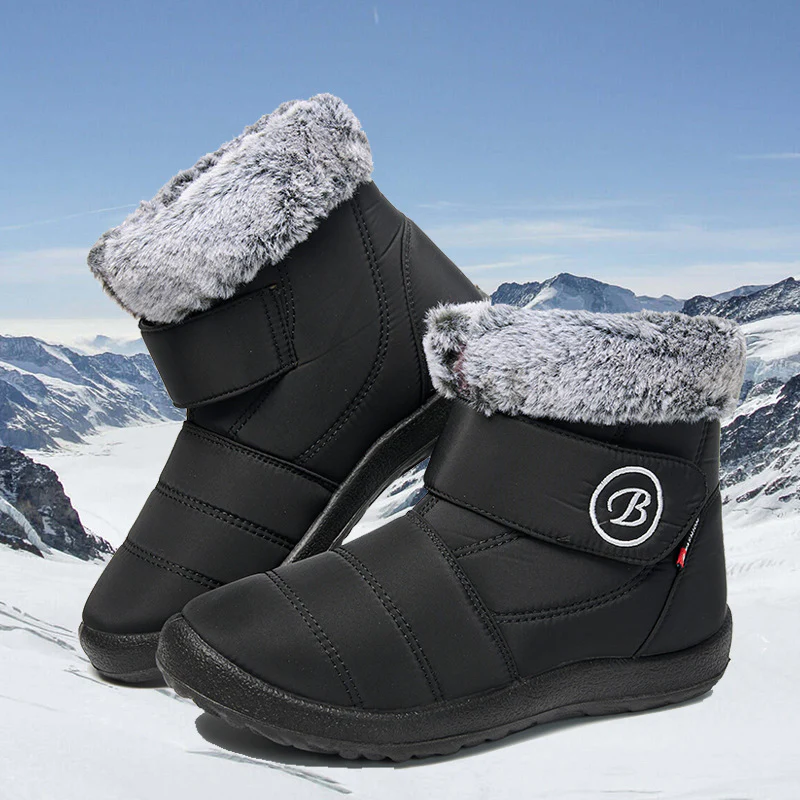 Waterproof Winter Boots for Women – Cozy & Comfortable Slip-On Design 6