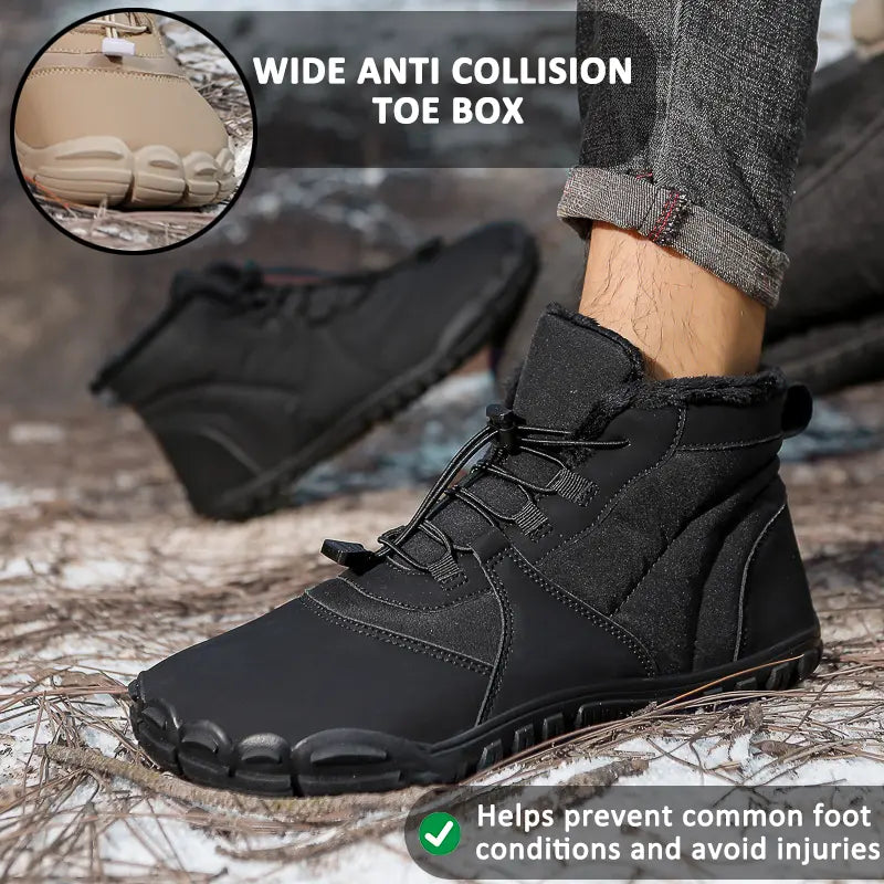 Waterproof Winter Boots for Women – Warm & Comfortable Barefoot Design 3