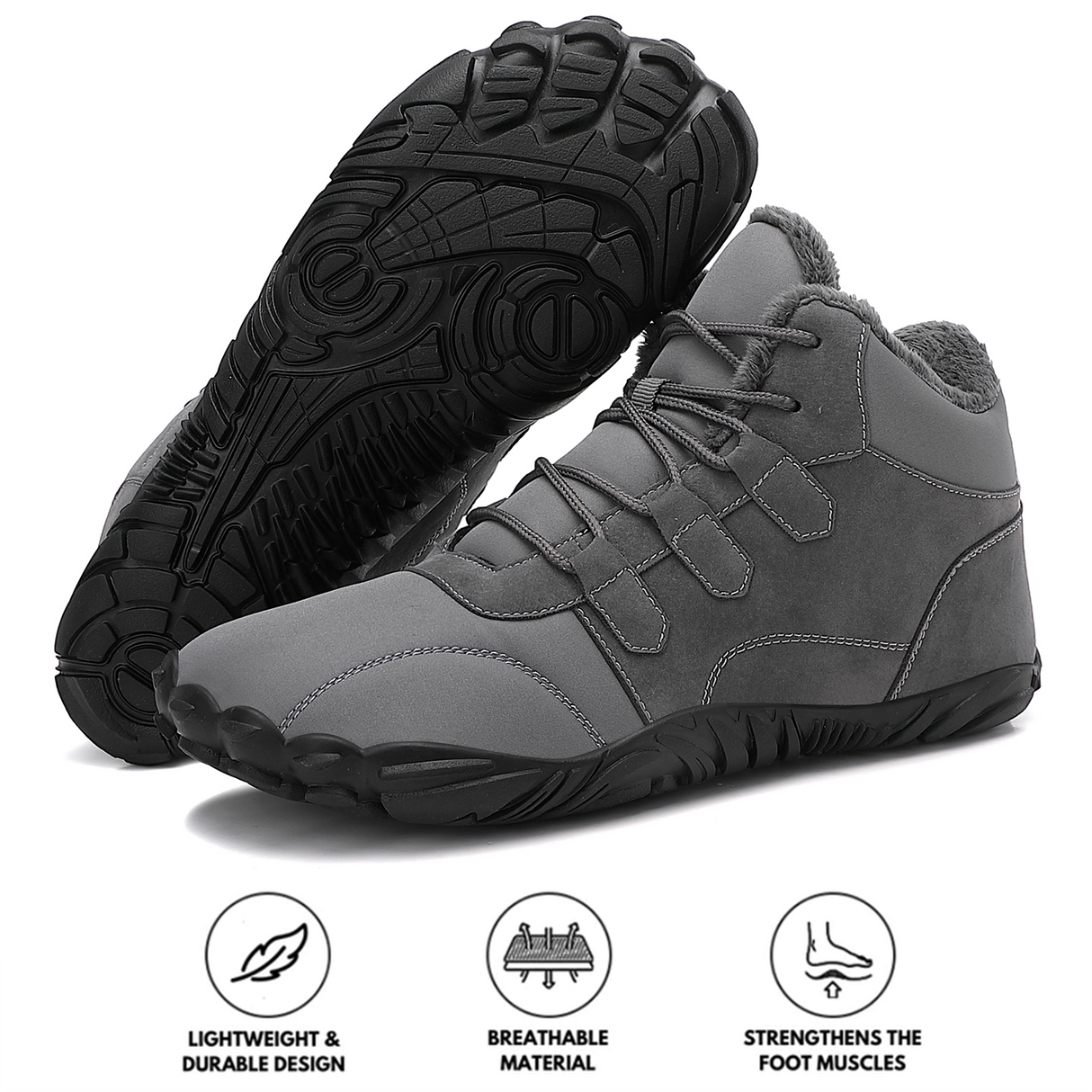 Waterproof Winter Hiking Boots for Unisex – Comfortable & Non-Slip Design 7