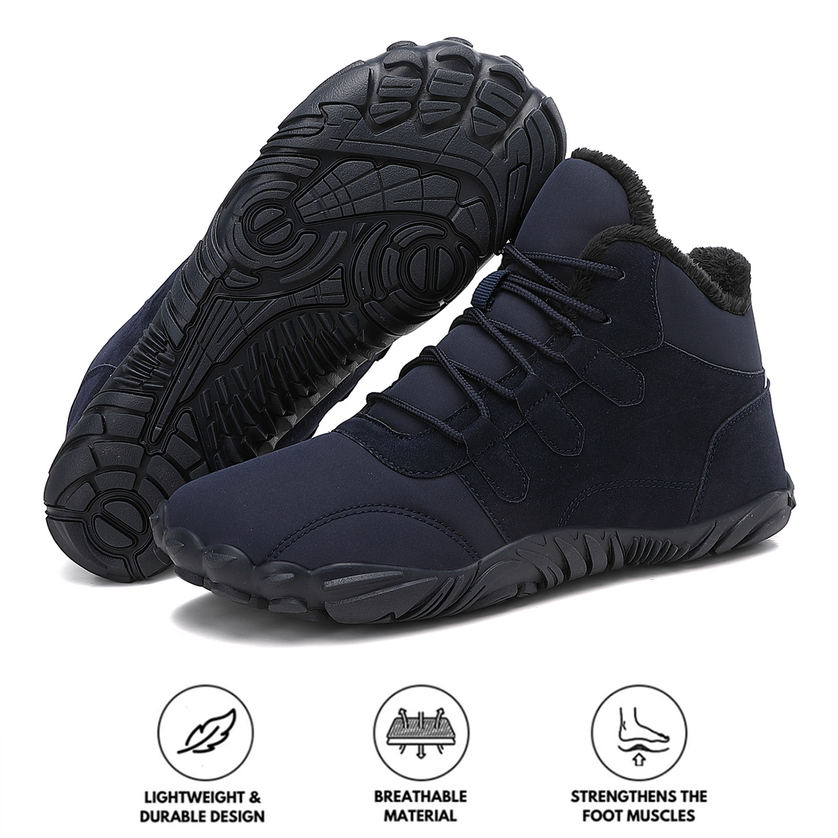 Waterproof Winter Hiking Boots for Unisex – Comfortable & Non-Slip Design 8